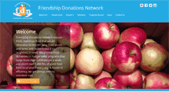Desktop Screenshot of friendshipdonations.org